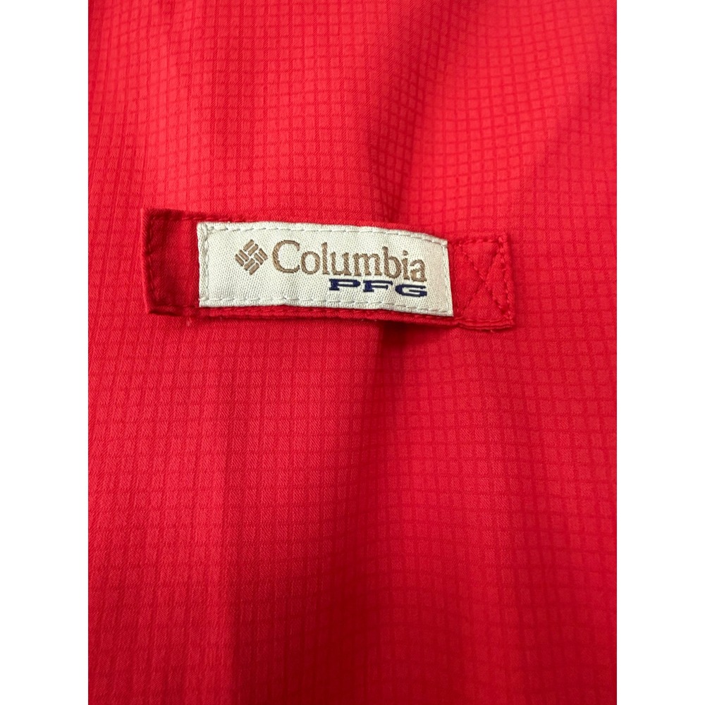 Columbia Sportswear PFG women's small red Tamiami II long-sleeve fishing shirt - Picture 3 of 10